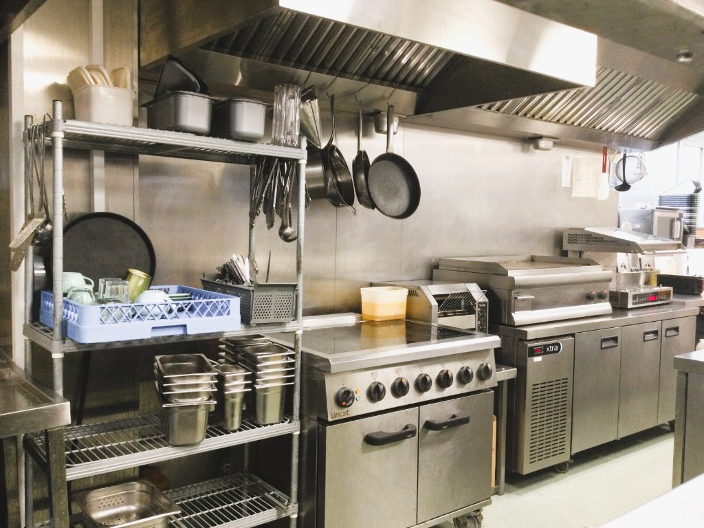 Commercial Kitchen — Refit with Cladding