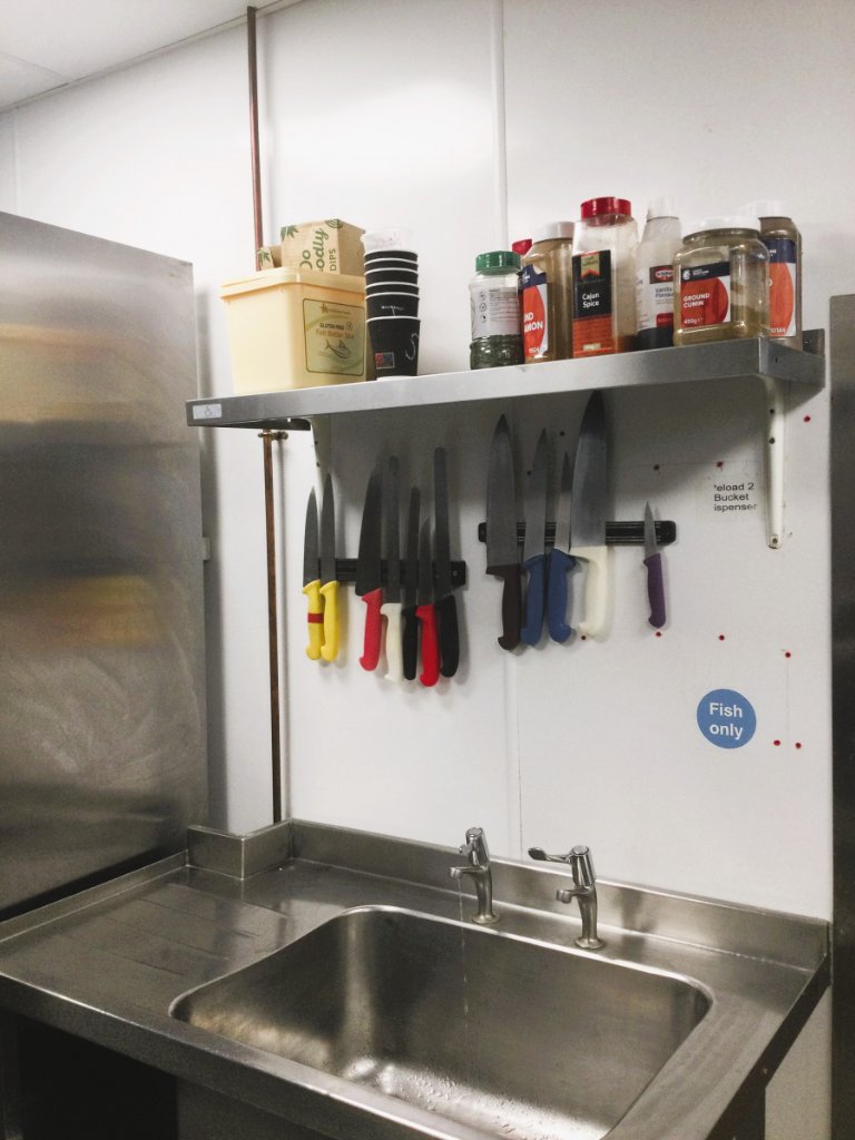 Hygienic Wall Cladding — Commercial Kitchen