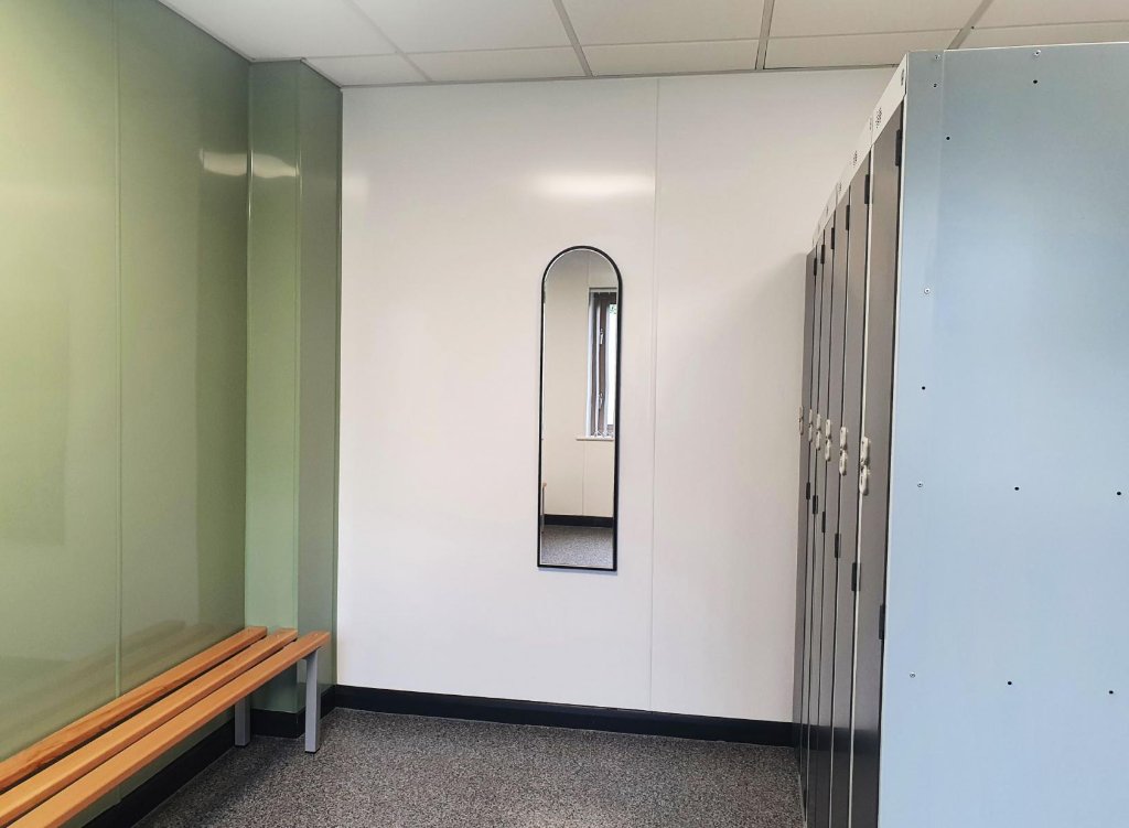 Locker Room — Cladding