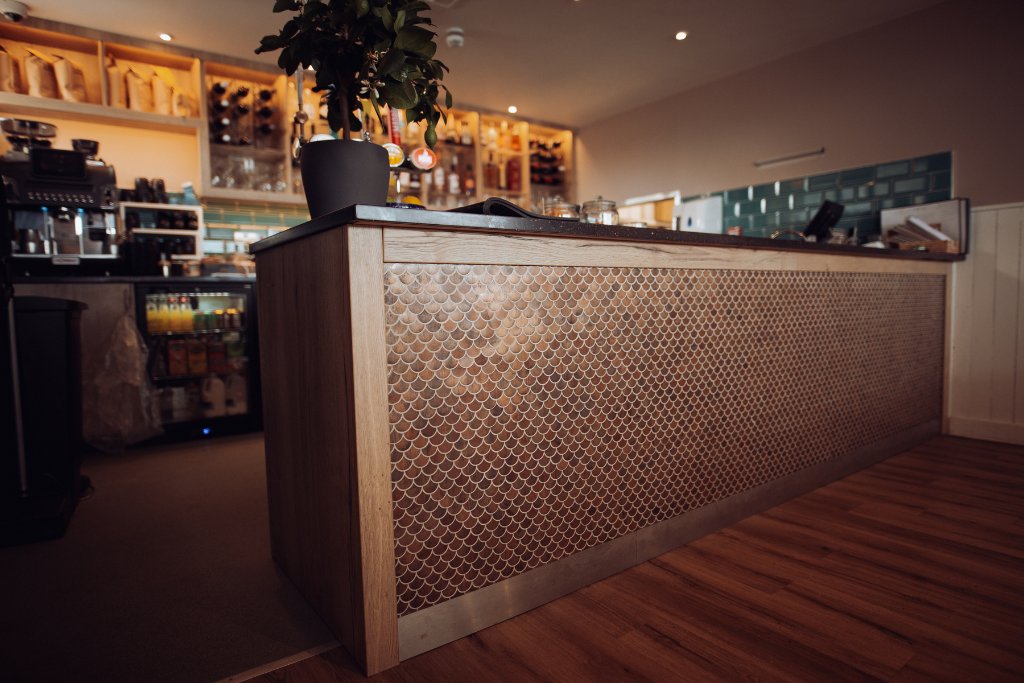 On The Rocks — Wood & Copper Bar Refit