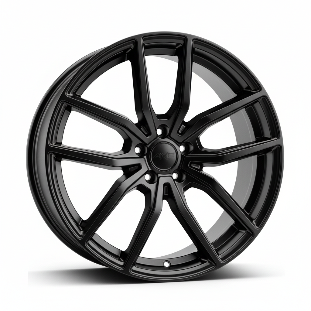 AXE EX40 — 10.5J x 22" | 5x112 | ET35 | Gloss Black | Fits Porsche Macan / Cayenne 92A / Panamera (5x112)