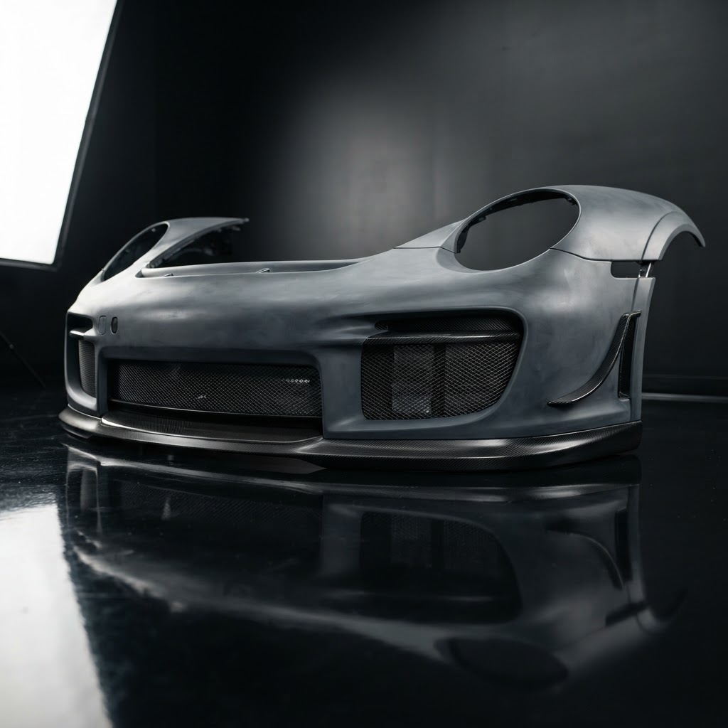 997 911 GT2 RS-Style Front Bumper — Lion Tuning Porsche body_kits part