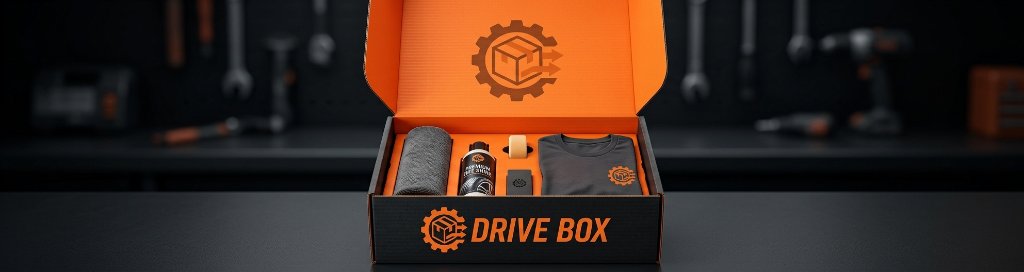 Drive-Box Porsche gift subscription - perfect present for car enthusiasts with official merchandise