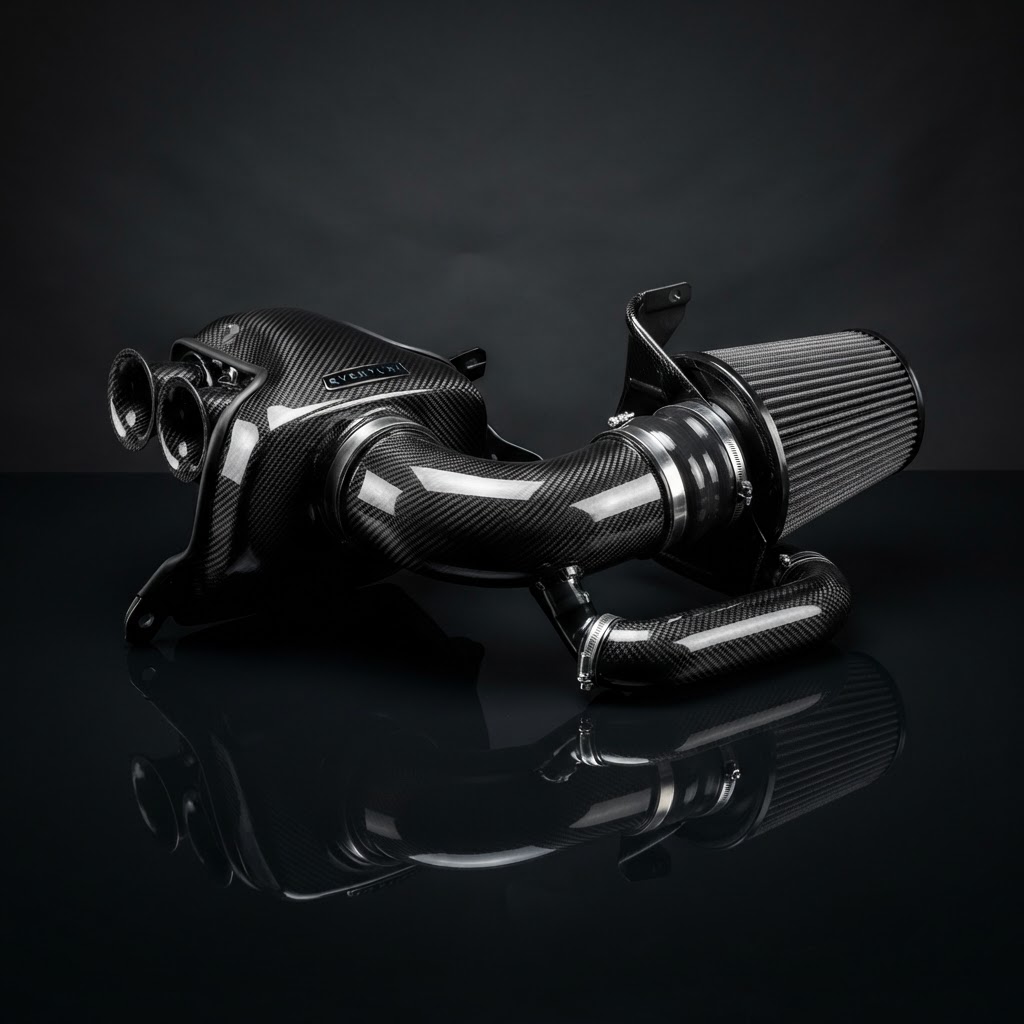 987 / 981 Cayman Eventuri Carbon Intake System — Eventuri Porsche engine part