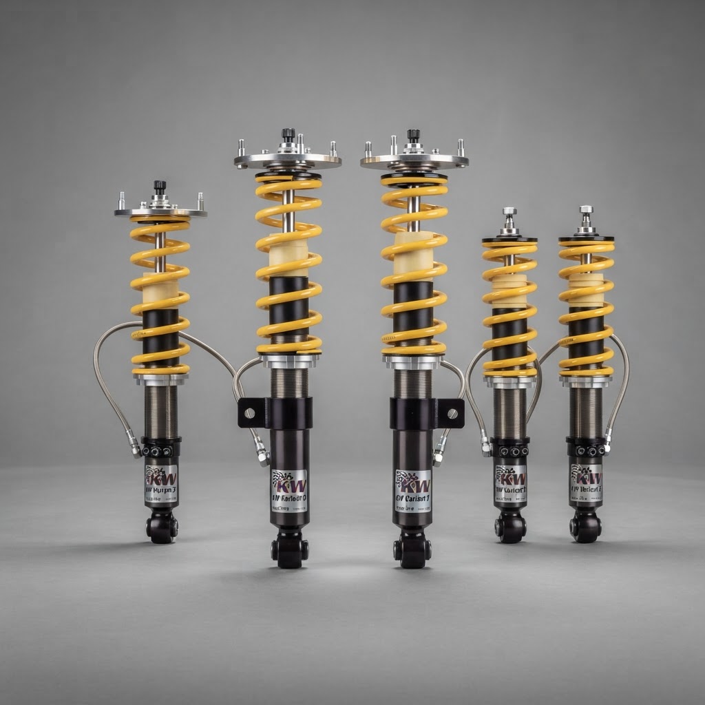 987 Cayman / Boxster KW Variant 3 Coilovers — TA Technix Porsche suspension part