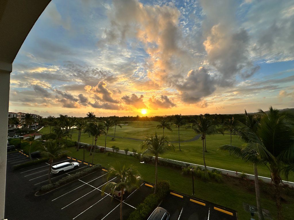 Sunrise — Golf Course View