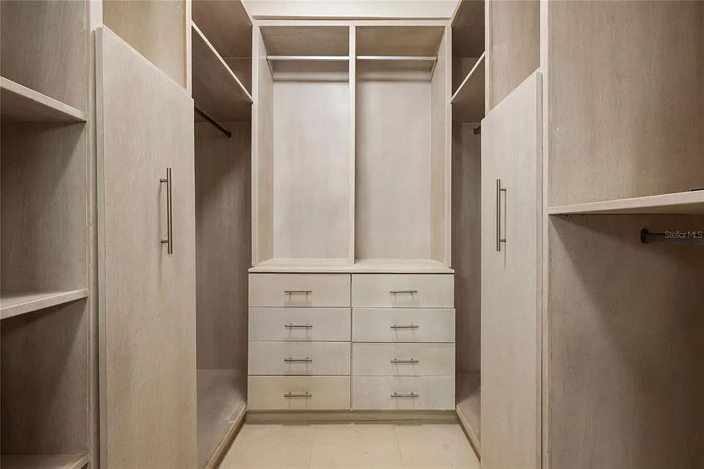 Master Walk-in Closet