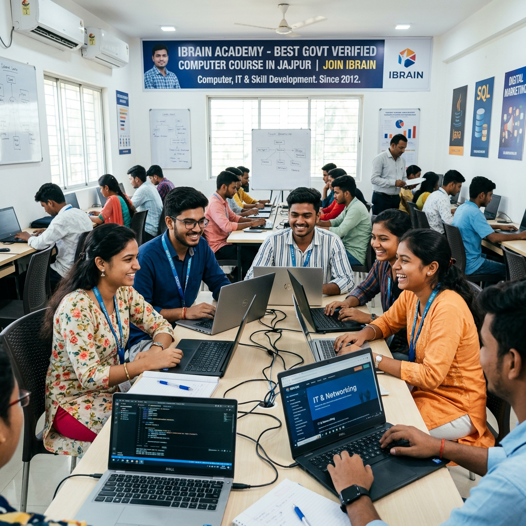 Best Govt Verified Computer Course in Jajpur | Join IBRAIN
