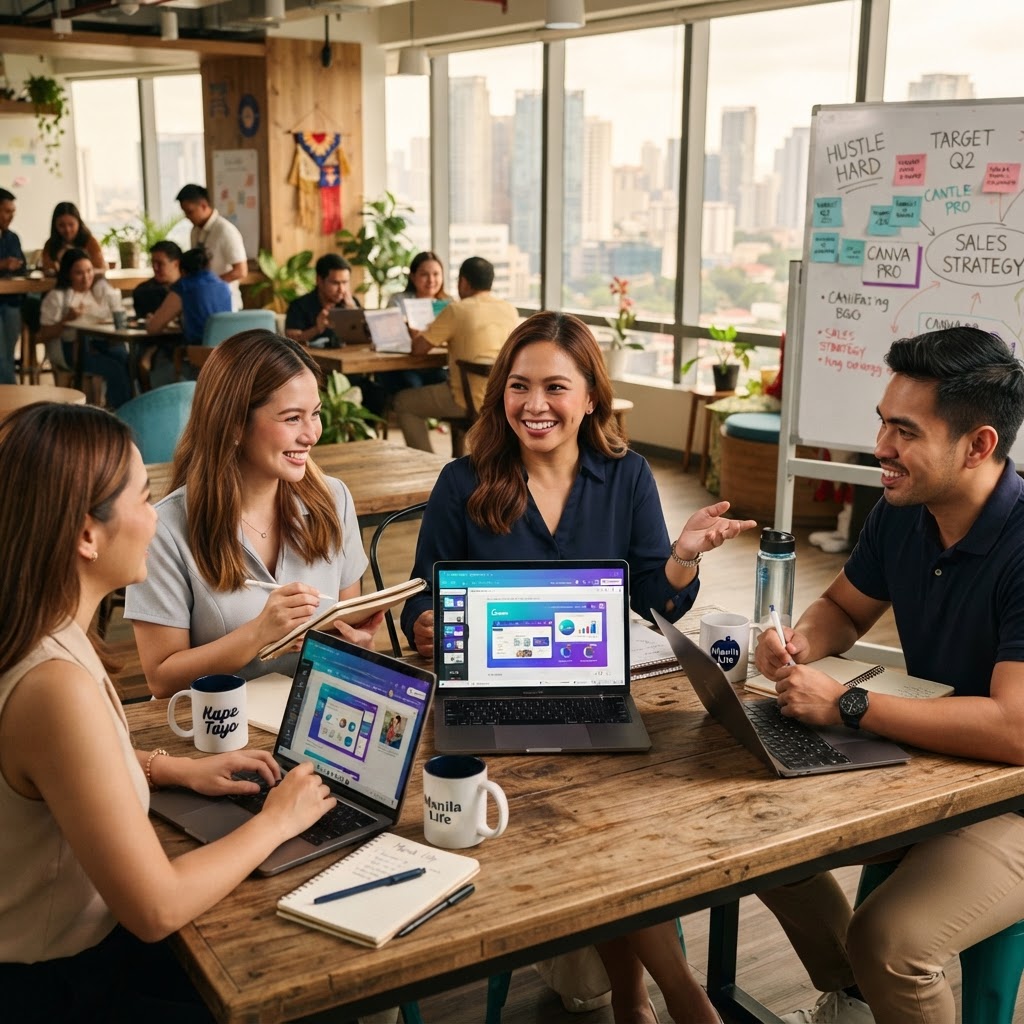 Level Up Your Hustle: Canva Hacks for Filipino Sales Agents
