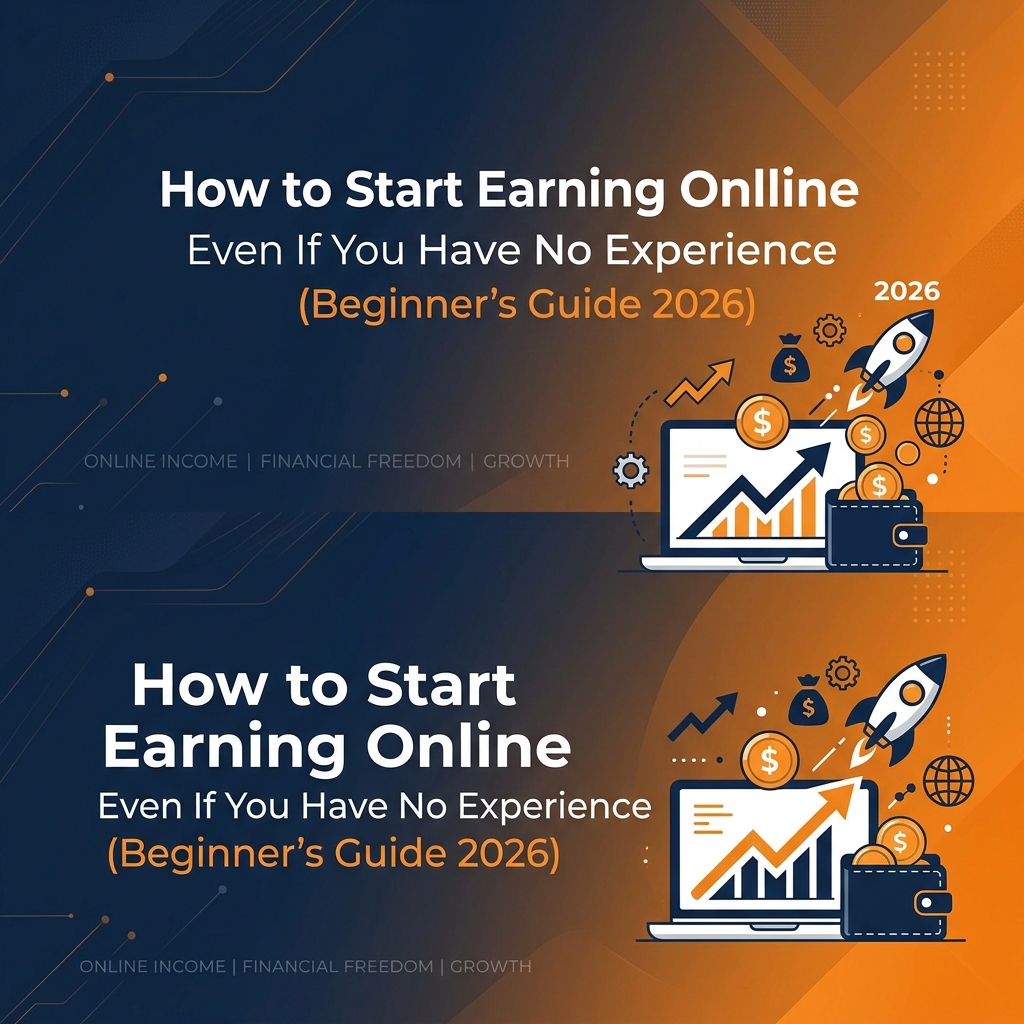 How to Start Earning Online Even If You Have No Experience (Beginner’s Guide 2026)