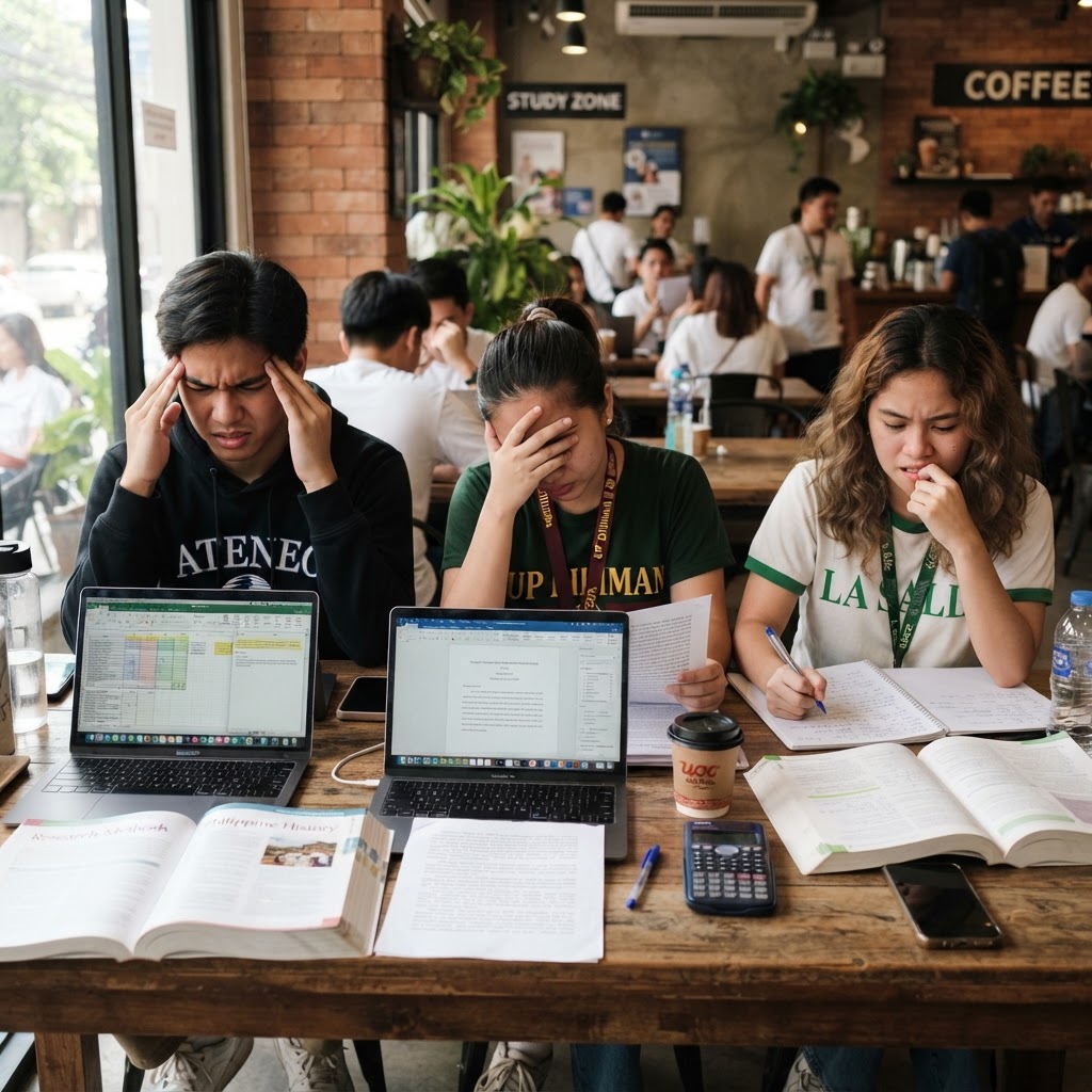 Filipino students struggling with OJT