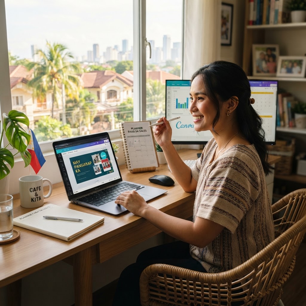 Level Up Your Sales Game: Canva Hacks for Filipino Home-Based Pros