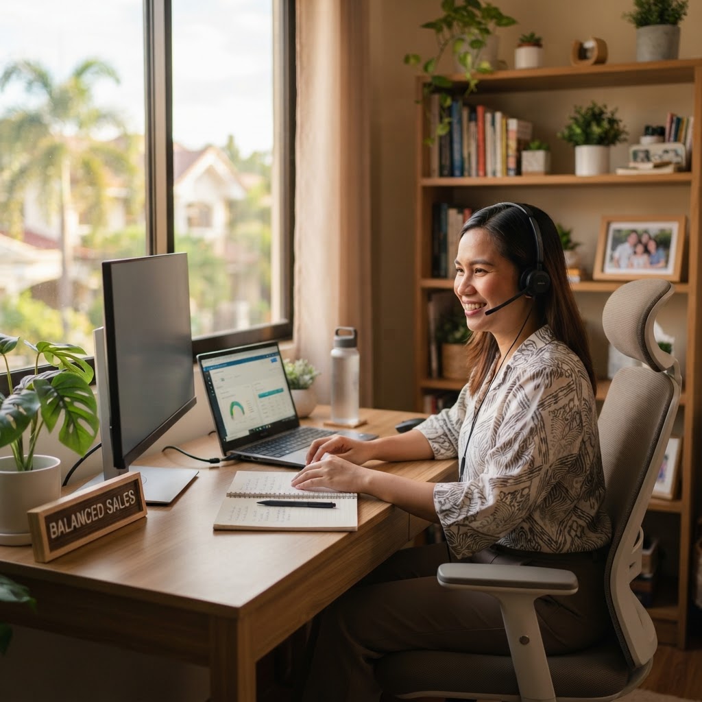 Burnout-Free Selling: Work-Life Balance Tips for Filipino Home-Based Agents