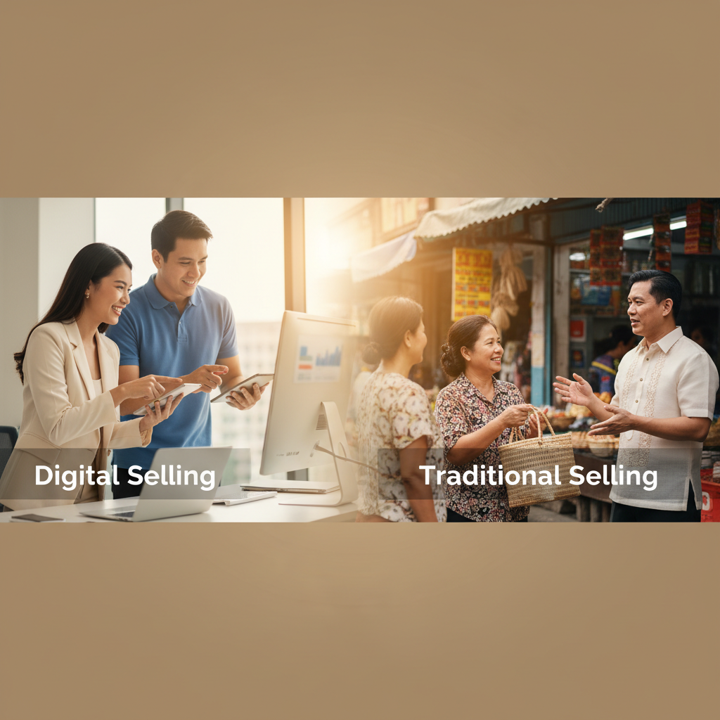 Digital Selling vs. Traditional Selling — What Works Best Today