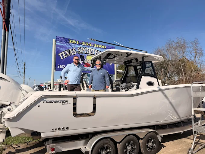 Texas Gulf Coast marina at Texas Sportfishing Yacht Sales