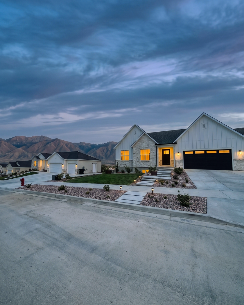 Landscaping Ogden Utah new home