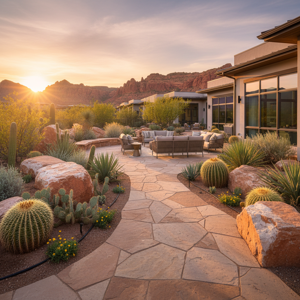 St. George landscape by BlackWood