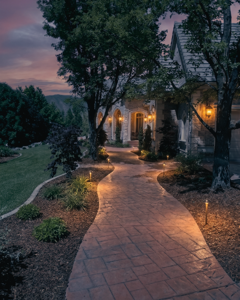 Ogden Utah landscape design by BlackWood