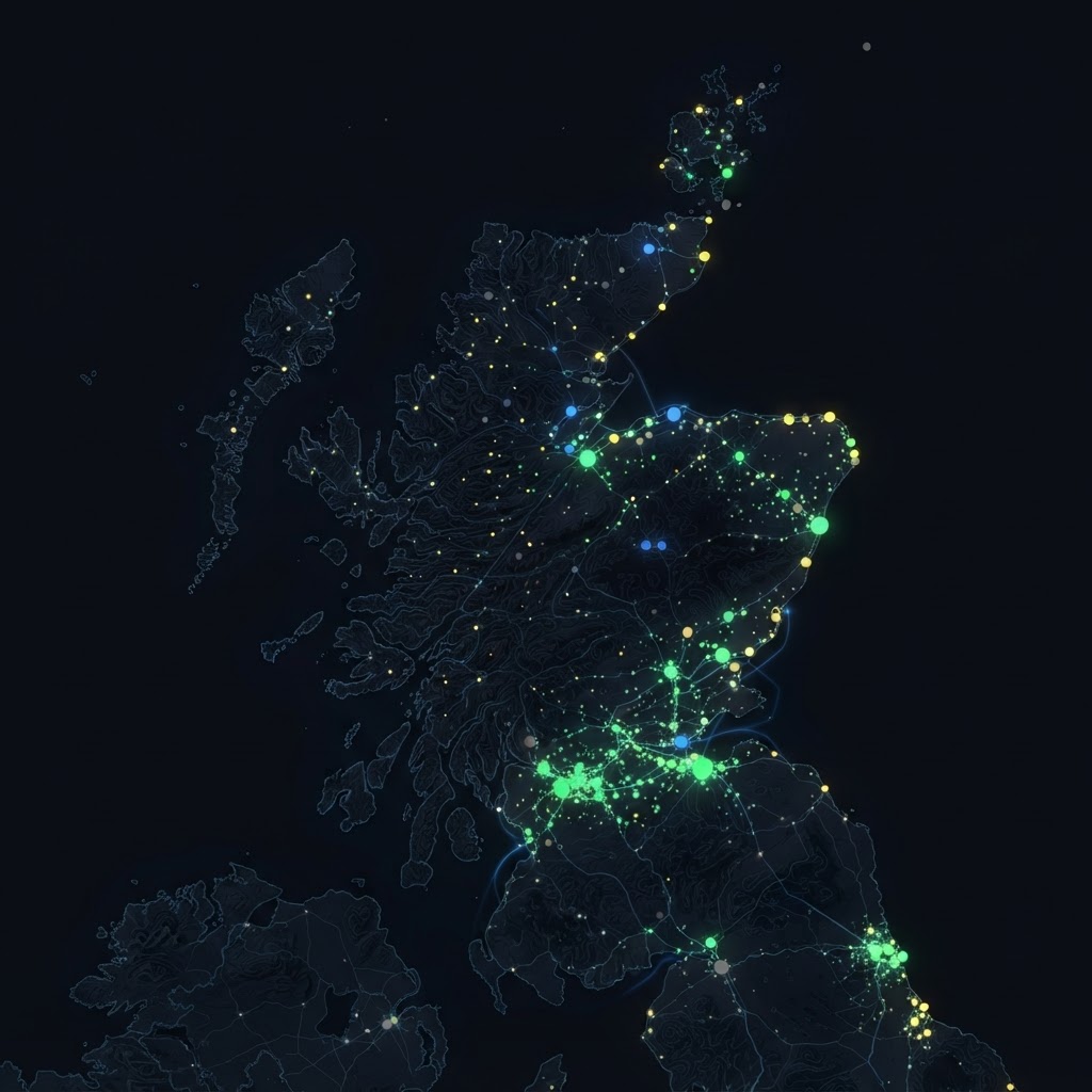 Scotland Data Centre Atlas screenshot