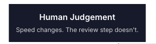 Human Judgement