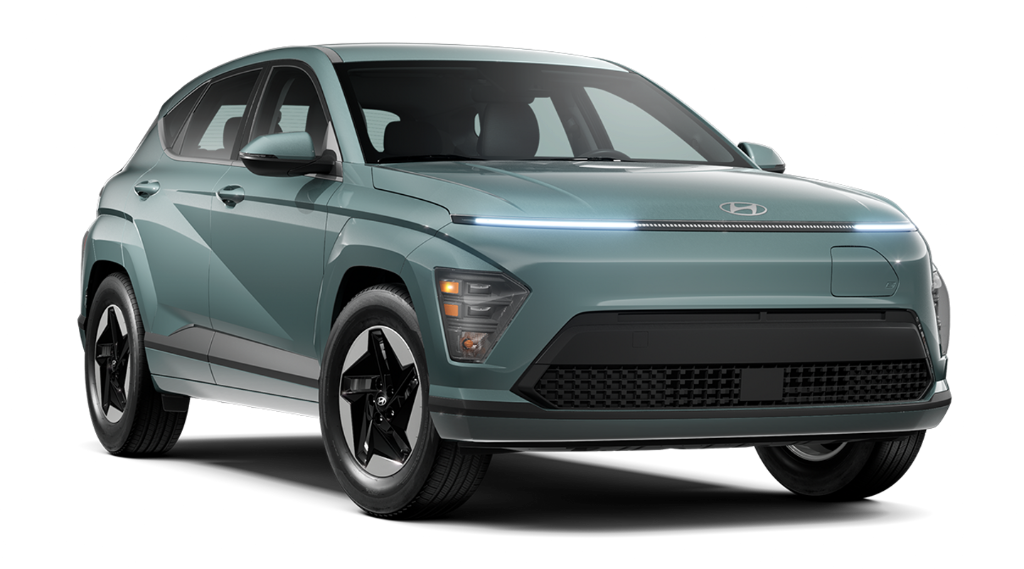 2025 Hyundai Kona Electric 65kWh — tre quarti anteriore