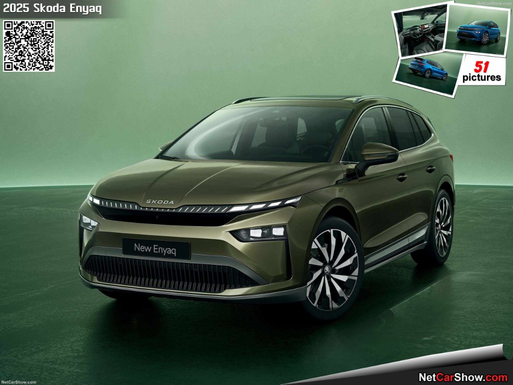 2025 Skoda Enyaq 85 — tre quarti anteriore