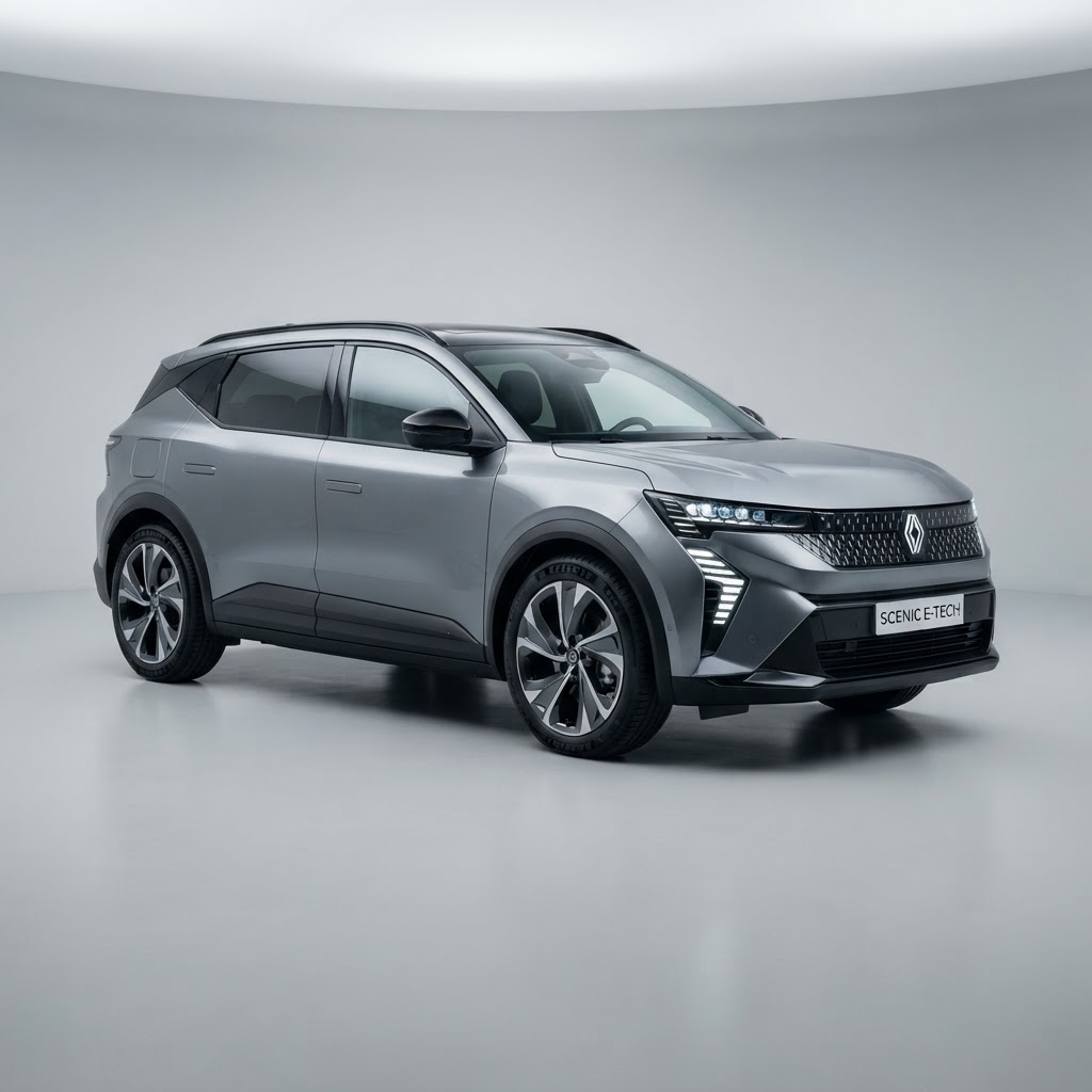 2025 Renault Scenic E-Tech — tre quarti anteriore