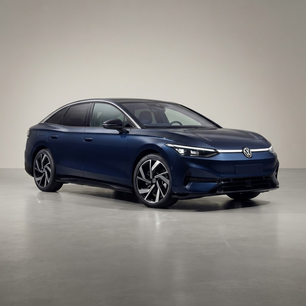 2025 Volkswagen ID.7 Pro — tre quarti anteriore