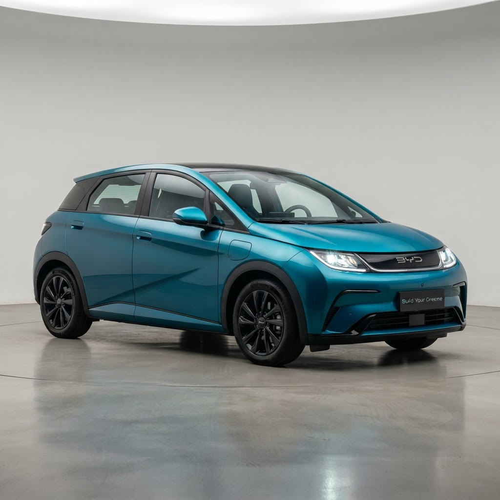 2025 BYD Dolphin — tre quarti anteriore
