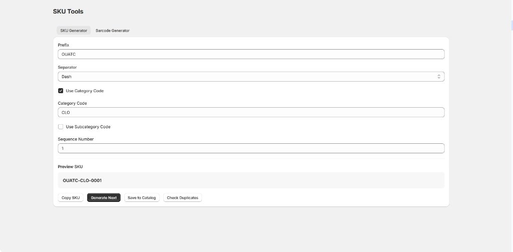 SKU Generator