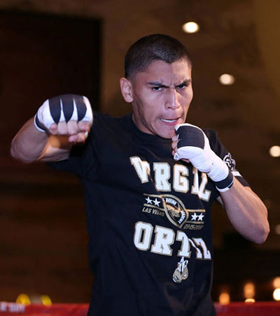 Vergil Ortiz Jr. training