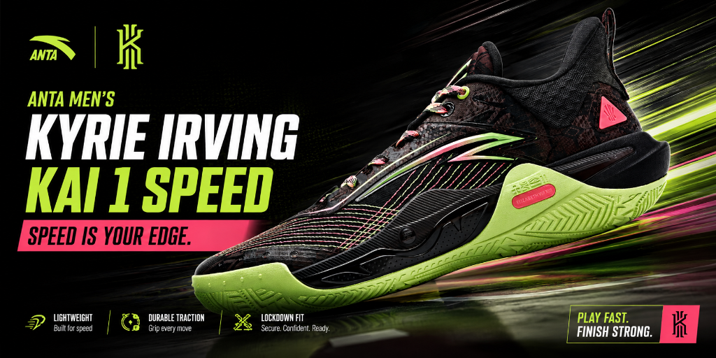 ANTA men's Kyrie Irving KAI 1 Speed basketball shoes