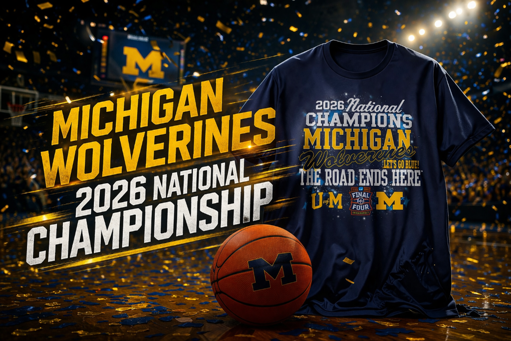 Michigan Wolverines 2026 National Championship T-Shirt