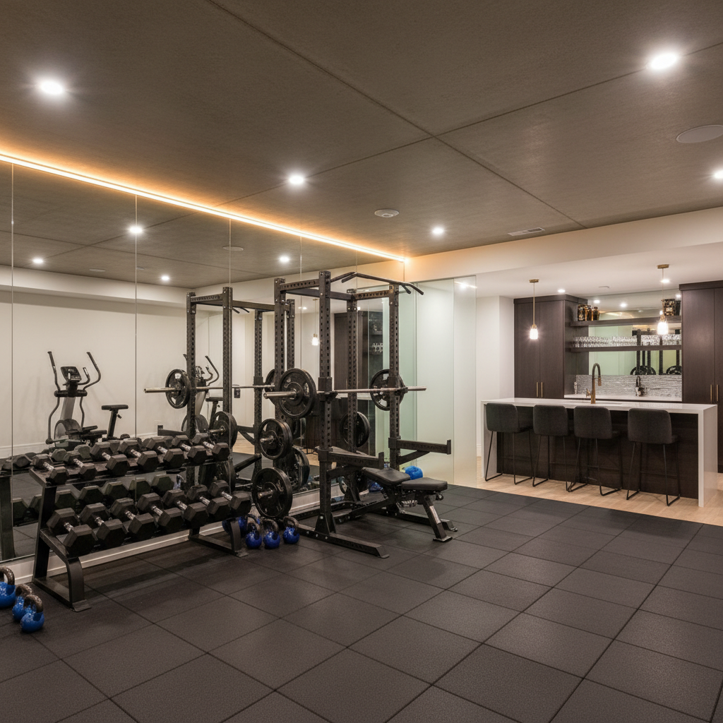 Professional basement finishing in Auburn and East Alabama by Alagen Contractors