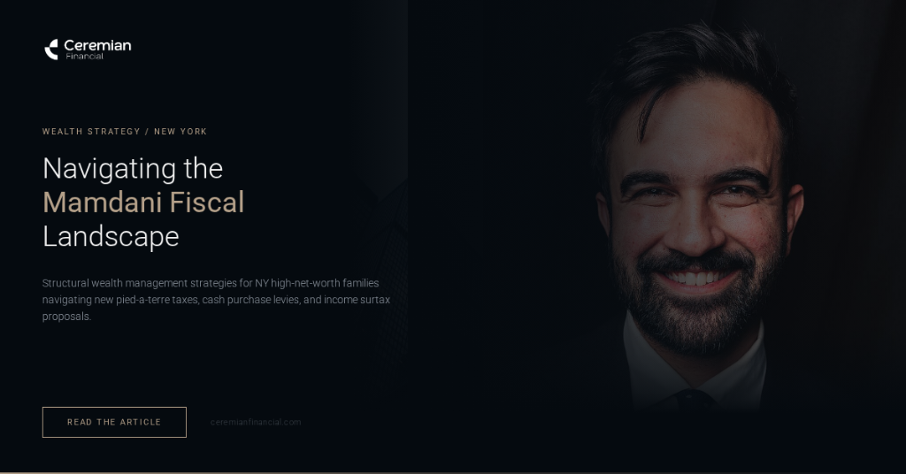 Navigating New York's New Fiscal Landscape: Structural Wealth Planning for HNW Families