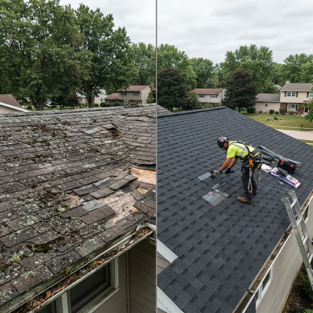 Roof Repair or Roof Replacement? A West Michigan Homeowner's Decision Guide (2026)