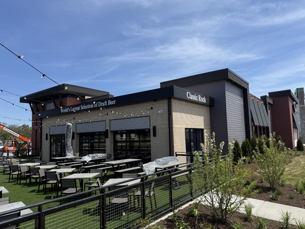 Outdoor Patio & Signage