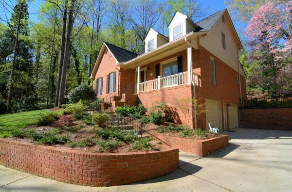 Brick Retaining Wall & Exterior