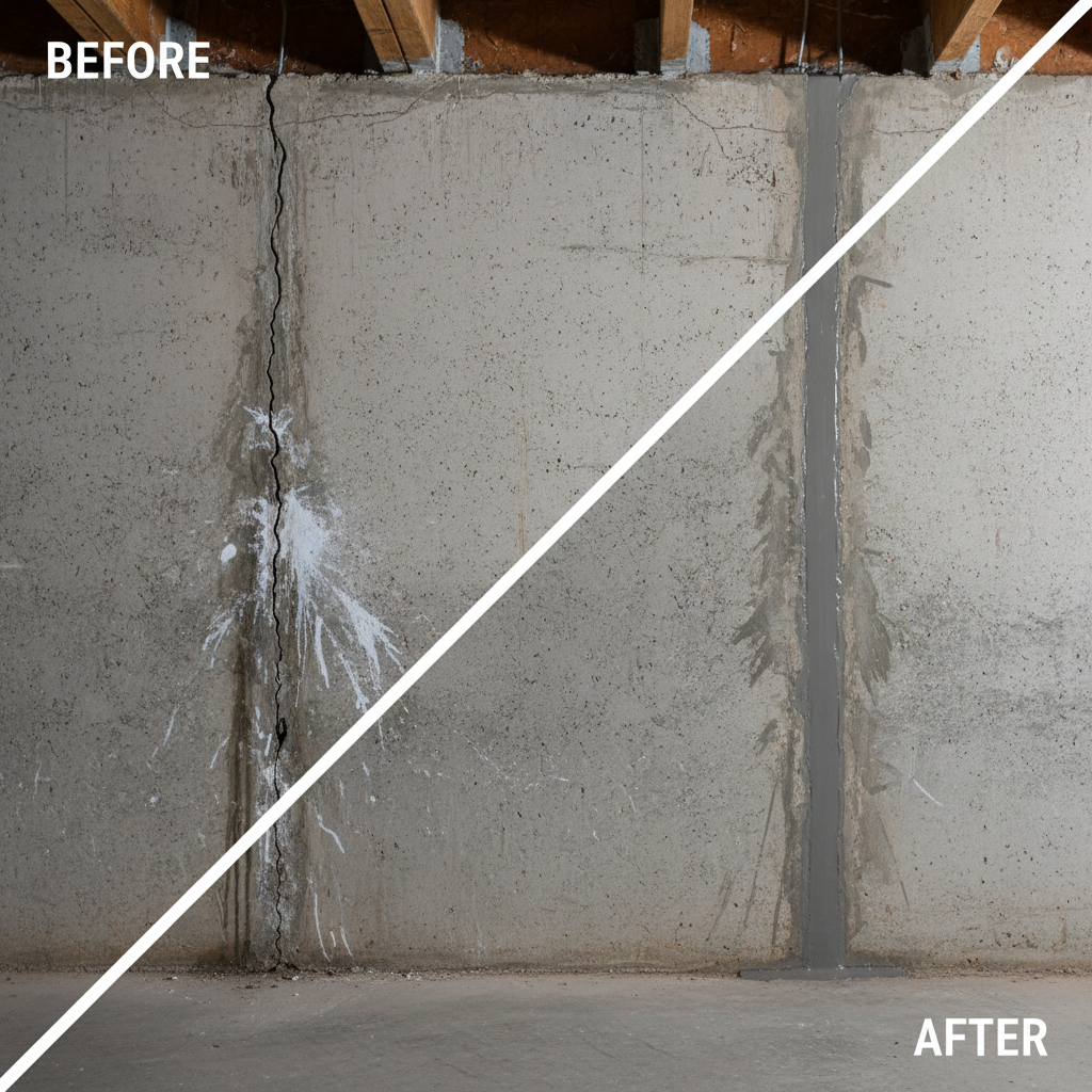 Foundation Crack Repair in Clarendon Hills, IL