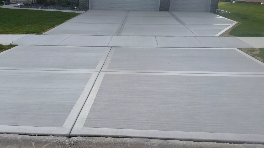 New Concrete Driveway