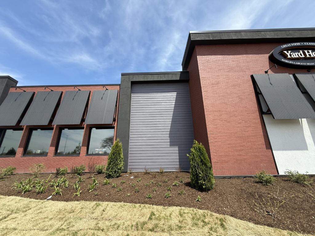 Brick & Panel Transition