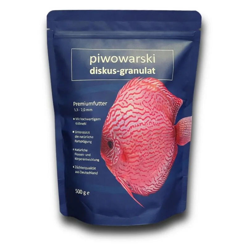 Piwo Discus fish food granules 1.3–2 mm - 500g pack
