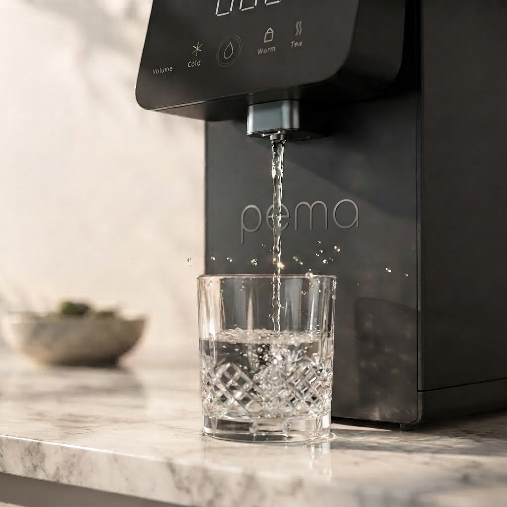 pema water system dispensing water