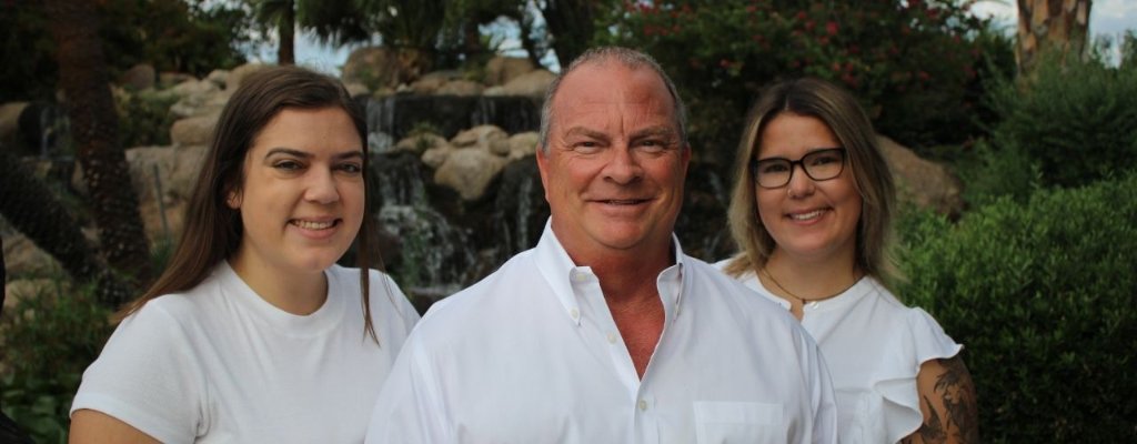 Family supporting aging parent