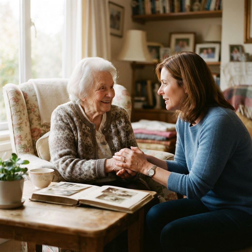 How to Talk to Your Senior with Dementia