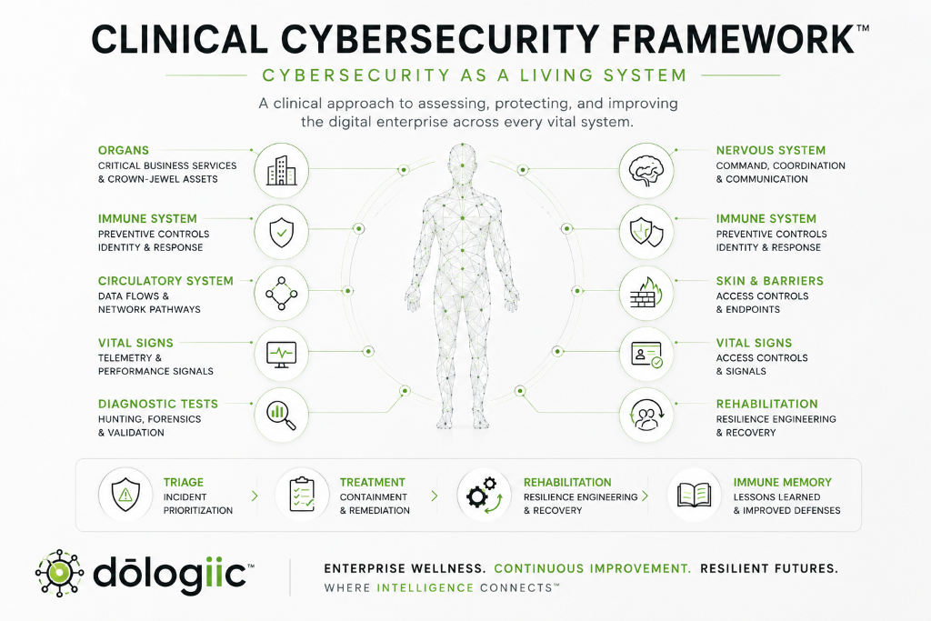 Clinical Cybersecurity Framework — Cybersecurity as a Living System