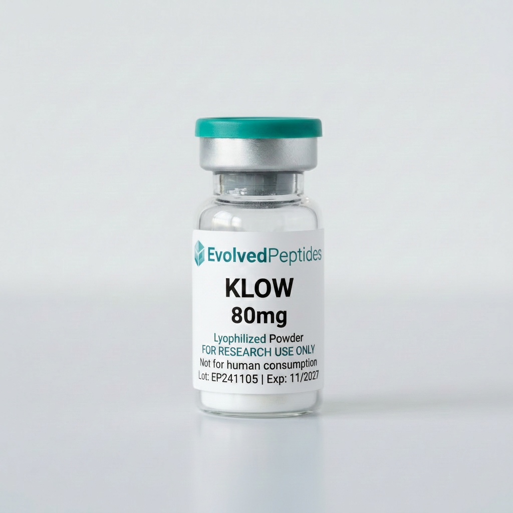 KLOW 80mg: The Synergistic Peptide Blend for Recovery & Skin Research