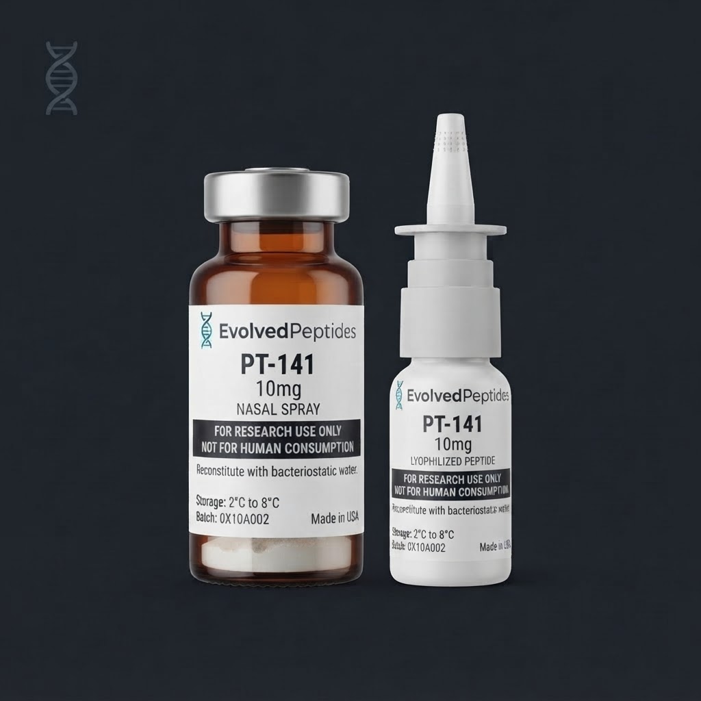 PT-141 Nasal Spray: Intranasal Bremelanotide Research Overview