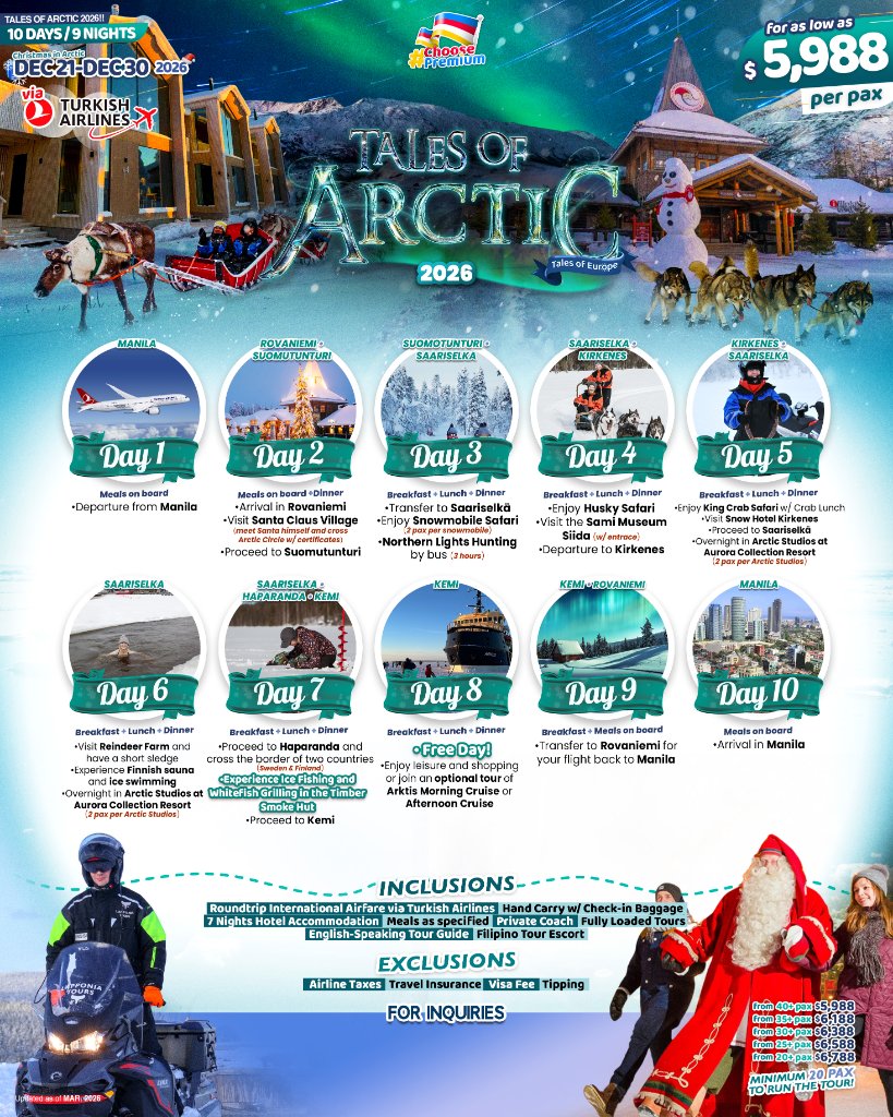 Tales of Arctic 10D9N (2026)