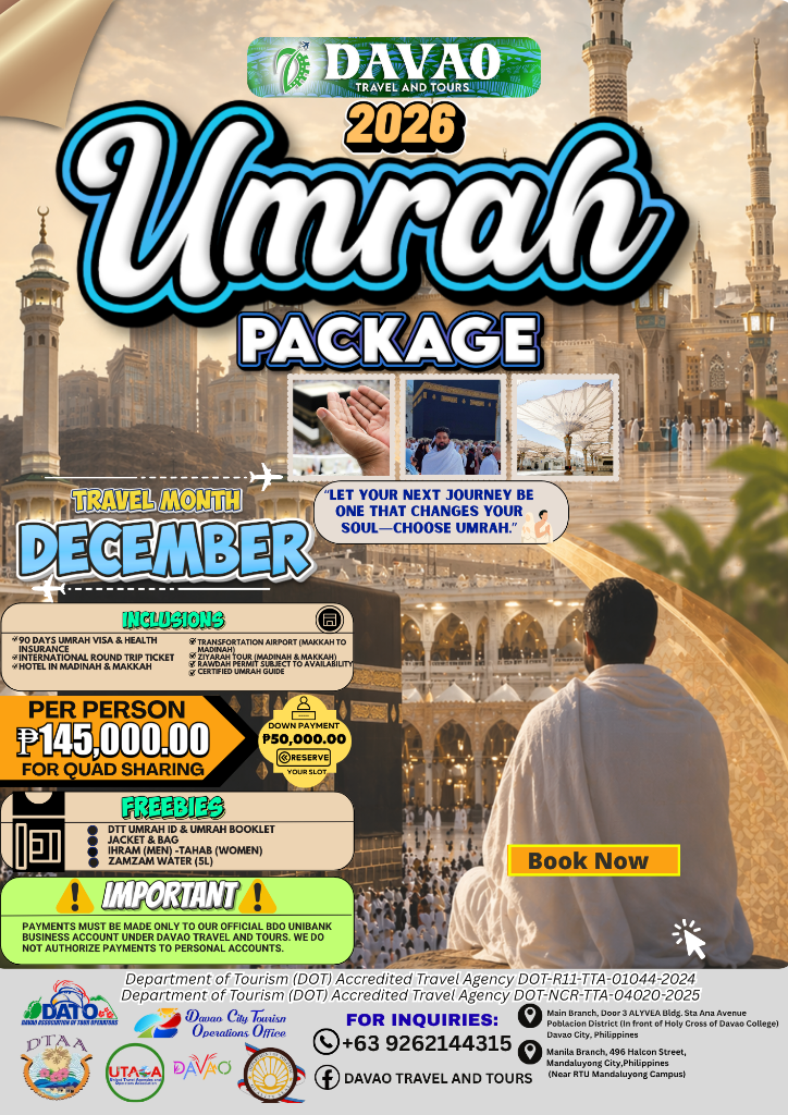 Umrah Package 2026 (December Departure)